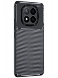 Newface Xiaomi Redmi Note 14 Pro Plus Kılıf Auto Focus Karbon Kapak - Siyah