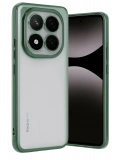Newface Xiaomi Redmi Note 14 Pro Plus Kılıf Razer Lensli Silikon - Yeşil