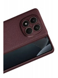 Newface Xiaomi Redmi Note 15 4G Thermax Silikon Kılıf - Bordo