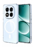 Newface Xiaomi Redmi Note 15 Pro 4G Combo Sert Şeffaf Magsafe Kapak - Şeffaf
