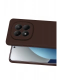 Newface Xiaomi Redmi Note 15 Pro 4G First Silikon - Kahverengi