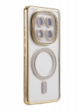 Newface Xiaomi Redmi Note 15 Pro Plus 5G Joke Simli Magneticsafe Kılıf - Gold