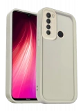 Newface Xiaomi Redmi Note 8 Kılıf Viera Silikon - Krem