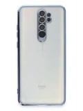 Newface Xiaomi Redmi Note 8 Pro Kılıf Razer Lensli Silikon - Açık Mavi