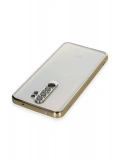 Newface Xiaomi Redmi Note 8 Pro Kılıf Razer Lensli Silikon - Gold