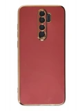 Newface Xiaomi Redmi Note 8 Pro Kılıf Volet Silikon - Kırmızı