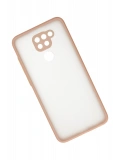 Newface Xiaomi Redmi Note 9 Kılıf Montreal Silikon Kapak - Pembe