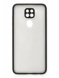 Newface Xiaomi Redmi Note 9 Kılıf Montreal Silikon Kapak - Siyah