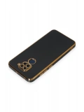 Newface Xiaomi Redmi Note 9 Kılıf Volet Silikon - Siyah