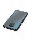 Newface Xiaomi Redmi Note 9 Pro Kılıf Razer Lensli Silikon - Siyah