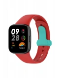 Newface Xiaomi Redmi Watch 3 Origin Silikon Kordon - Kırmızı