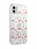 Onegif Apple iPhone 11 Misk Simli Magsafe Kapak - Desen 5