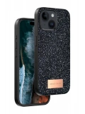 Onegif Apple iPhone 14 Bright Simli Kapak - Siyah