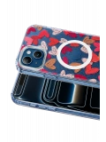 Onegif Apple iPhone 14 Desina Magsafe Kapak - Desen 6
