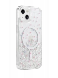 Onegif Apple iPhone 14 Misk Simli Magsafe Kapak - Desen 1