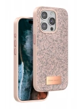 Onegif Apple iPhone 14 Pro Max Bright Simli Kapak - Pembe