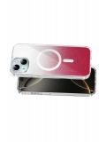 Onegif Apple iPhone 14 Sora Simli Magsafe Kapak - Kırmızı