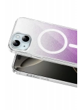 Onegif Apple iPhone 14 Sora Simli Magsafe Kapak - Mor