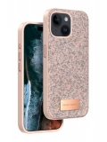 Onegif Apple iPhone 15 Bright Simli Kapak - Pembe