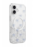 Onegif Apple iPhone 16 Misk Simli Magsafe Kapak - Desen 3