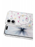 Onegif Apple iPhone 16 Misk Simli Magsafe Kapak - Desen 4