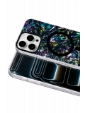 Onegif Apple iPhone 16 Pro Max Mila Dalgalı Magsafe Kapak - Lacivert