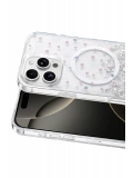 Onegif Apple iPhone 16 Pro Max Misk Simli Magsafe Kapak - Desen 1