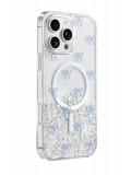 Onegif Apple iPhone 16 Pro Max Misk Simli Magsafe Kapak - Desen 3