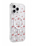 Onegif Apple iPhone 16 Pro Max Misk Simli Magsafe Kapak - Desen 5