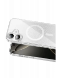 Onegif Apple iPhone 16 Sora Simli Magsafe Kapak - Beyaz