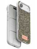 Onegif Apple iPhone 17 Air Bright Simli Kapak - Çöl Titanyum