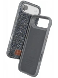 Onegif Apple iPhone 17 Air Bright Simli Kapak - Gümüş