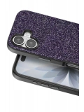 Onegif Apple iPhone 17 Bright Simli Kapak - Derin Mor