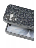 Onegif Apple iPhone 17 Bright Simli Kapak - Gümüş