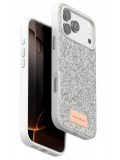 Onegif Apple iPhone 17 Pro Bright Simli Kapak - Beyaz