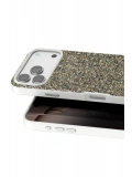 Onegif Apple iPhone 17 Pro Bright Simli Kapak - Çöl Titanyum