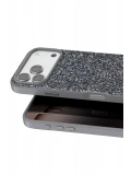 Onegif Apple iPhone 17 Pro Bright Simli Kapak - Gümüş