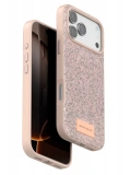 Onegif Apple iPhone 17 Pro Bright Simli Kapak - Pembe