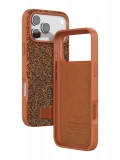 Onegif Apple iPhone 17 Pro Max Bright Simli Kapak - Turuncu