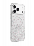 Onegif Apple iPhone 17 Pro Max Misk Simli Magsafe Kapak - Desen 1