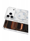 Onegif Apple iPhone 17 Pro Max Misk Simli Magsafe Kapak - Desen 3