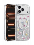Onegif Apple iPhone 17 Pro Max Misk Simli Magsafe Kapak - Desen 4