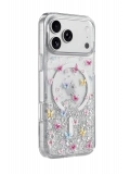 Onegif Apple iPhone 17 Pro Max Misk Simli Magsafe Kapak - Desen 4