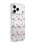 Onegif Apple iPhone 17 Pro Max Misk Simli Magsafe Kapak - Desen 5