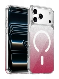 Onegif Apple iPhone 17 Pro Max Sora Simli Magsafe Kapak - Kırmızı