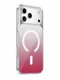Onegif Apple iPhone 17 Pro Max Sora Simli Magsafe Kapak - Kırmızı