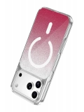Onegif Apple iPhone 17 Pro Sora Simli Magsafe Kapak - Kırmızı