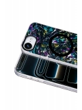 Onegif Apple iPhone 17E Mila Dalgalı Magsafe Kapak - Lacivert