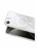 Onegif Apple iPhone 17E Sora Simli Magsafe Kapak - Beyaz