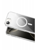 Onegif Apple iPhone 17E Sora Simli Magsafe Kapak - Siyah